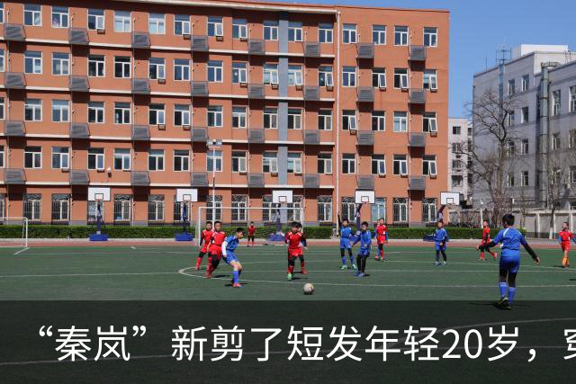 “秦岚”新剪了短发年轻20岁，穿针织衫+工装裤，美得像换了个人