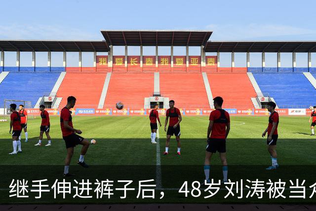 继手伸进裤子后，48岁刘涛被当众摸胸，全程赔笑不敢怒，多人遭殃